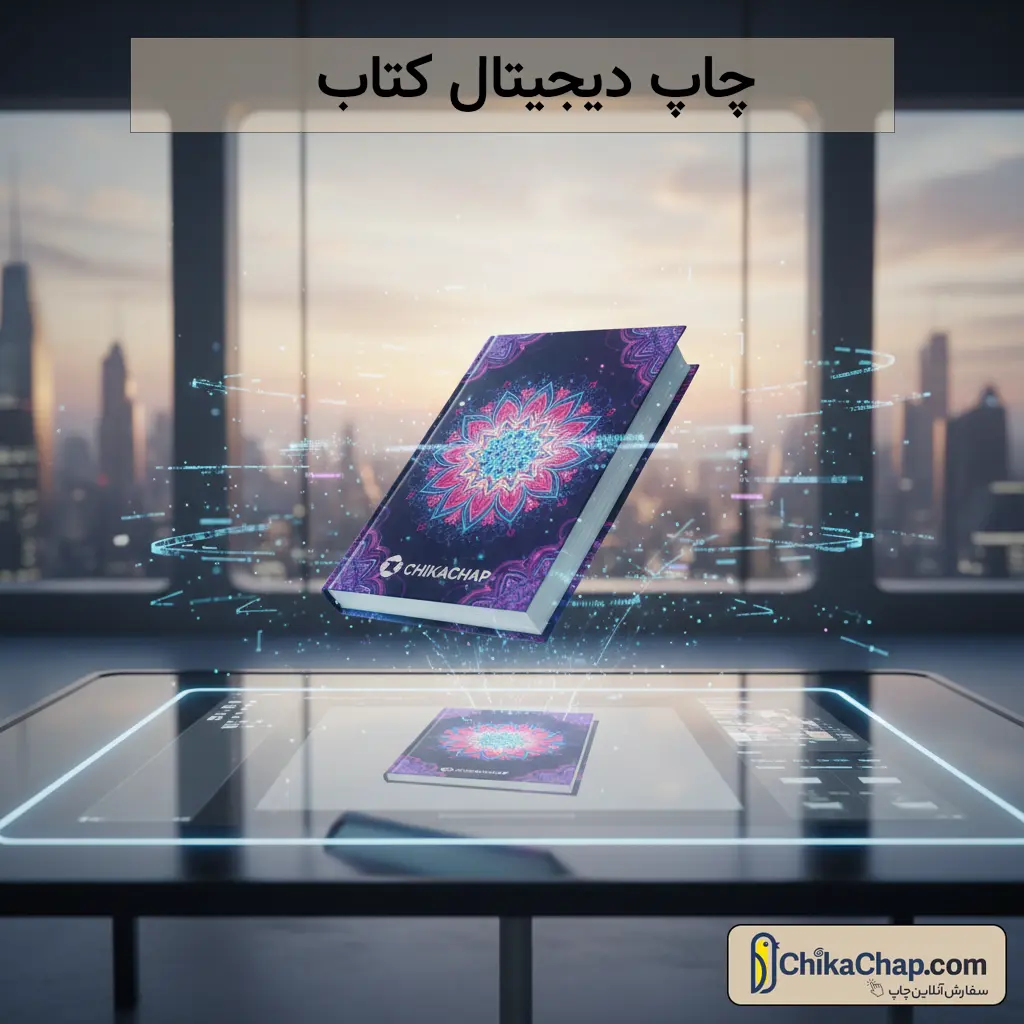 چاپ دیجیتال کتاب با کیفیت عالی و قیمت مناسب | چیکاچاپ